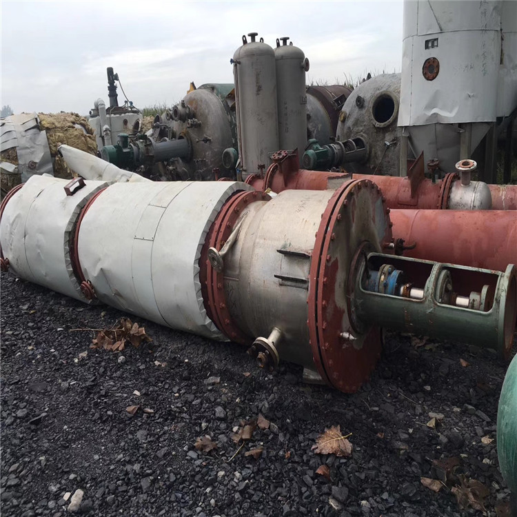 二手立式薄膜蒸发器 不锈钢蒸发器价格 废水MVR蒸发器蒸汽