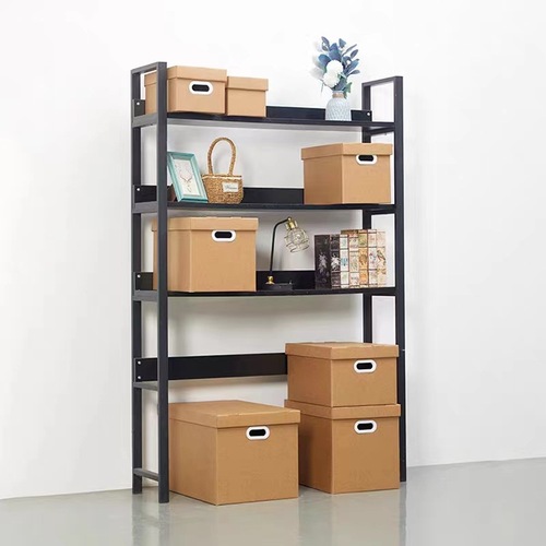 Dream Box Kraft Paper Storage Box Sweater Wholesale Bedroom Clothes Book Organizing Box with Lid Foldable Cardboard Box