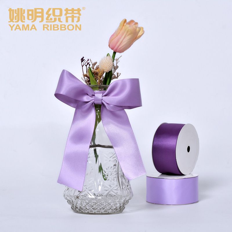 Yao Ming poliéster con lazo, flores, flores, cintas de seda, envases, accesorios de ropa, pasteles, envases de regalo, cintas