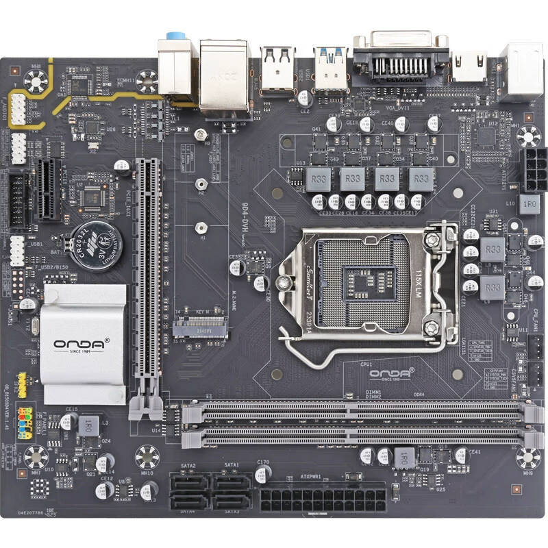 Onda 9D4-DVH desktop computer motherboard 1151 needle DDR4 is applicable to support 6789 generation CPU processor