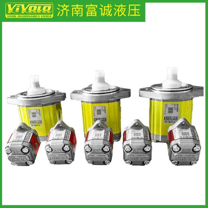 Итальянский шестеренный насос высокого давления VIVOLO XV-2P/06 M3/revX2P4352BOOA Шестеренчатый насос с плоским ключом