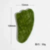 Green Phoenix Jade Big Ram Horn Scraping Board