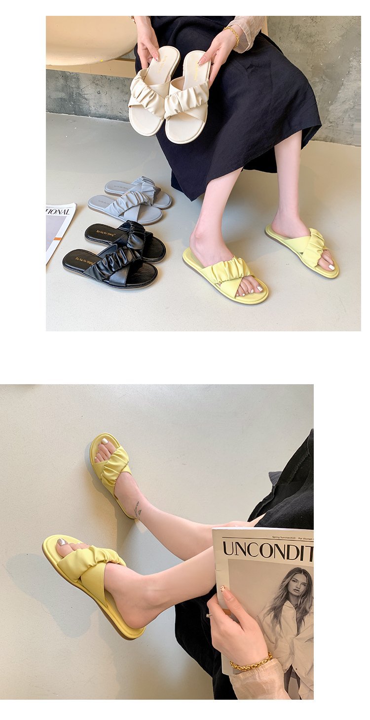Summer Wholesale Outer Shoes Thick-soled sandals NSPE54655