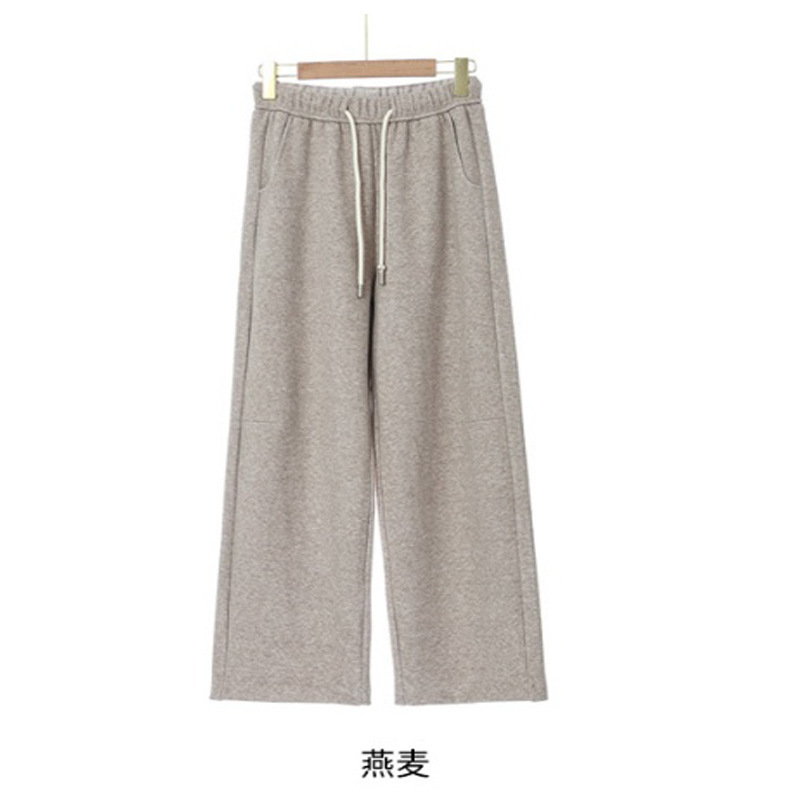 2025秋冬新款高腰云朵百搭显瘦时尚休闲宽松冬季糯米裤女直播爆款|undefined