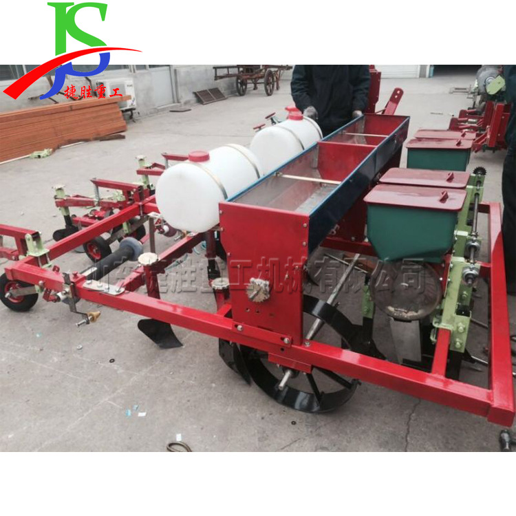 田地农作物花生播种机 拖拉机后置式土地起垄机 大豆花生覆膜机