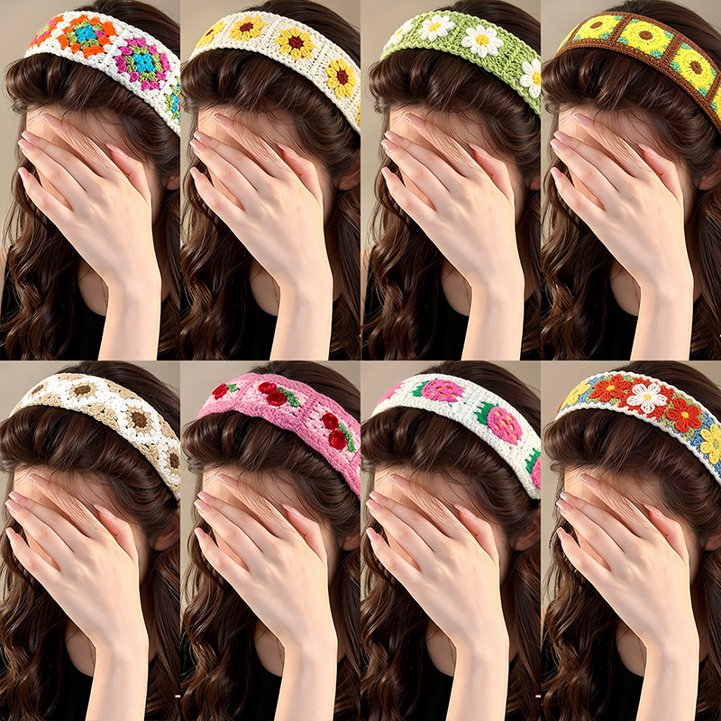 Magic tape hair band for tidying bangs and stray hair, a daily accessory for women, suitable for wearing outside and washing face, with a high-end feel