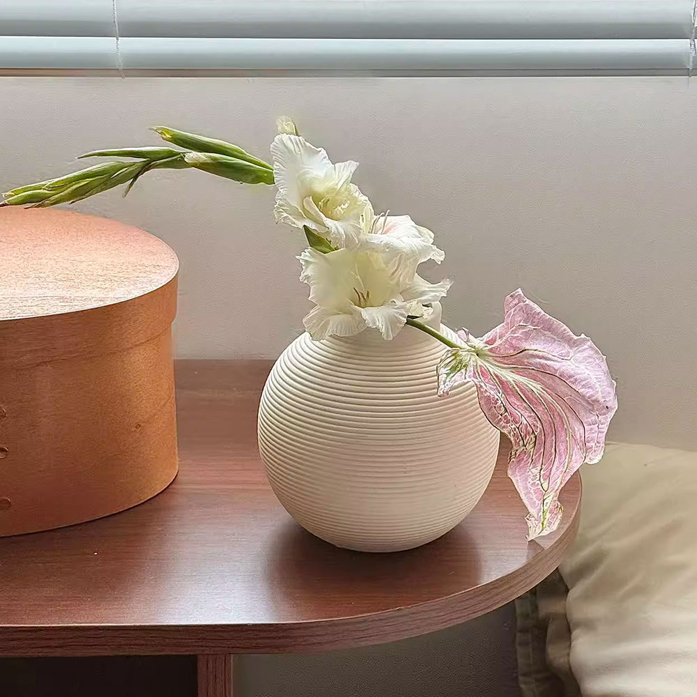 Flores de cerámica decoración de flores de alto nivel nicho chino flores creativas mini mini vasijas de cerámica decoración