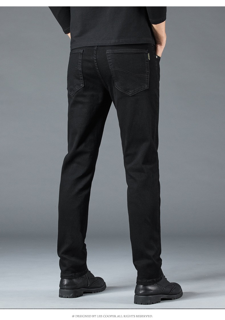 Ligne de pantalons pour hommes Light Luxury Cow Goods Original Jeans_voghion.com