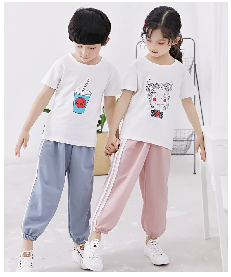  Children's mosquito repellent, summer trousers, quick dry flashlight for men and women, Korean style, children's clothing
