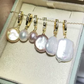 天然珍珠耳饰;珍珠首饰套装;耳钉