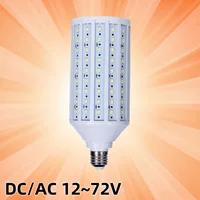 DC 12V низкое напряжение Светодиодная лампа супер яркая 24V36V48 Вольт кукурузный свет Солнечная батарея ночной рынок стойло свет