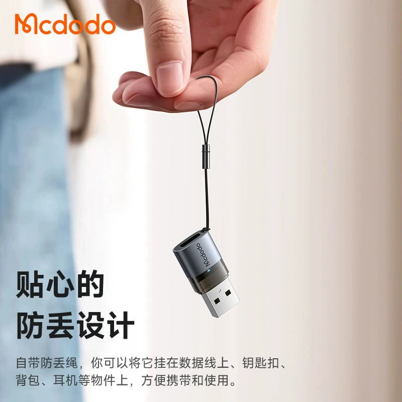 Чипик Jellyfish серия легкий адаптер для компьютера, ноутбука, мобильного телефона USB-C к USB-A 3.0