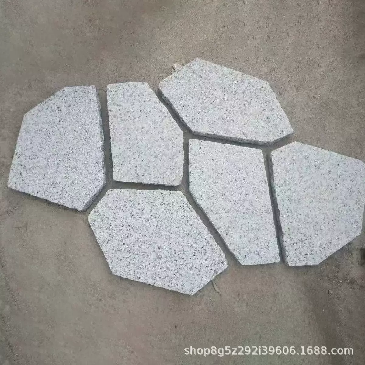 大理石花岗岩冰裂纹景观花园庭院广场户外地砖地铺石天然装饰防滑