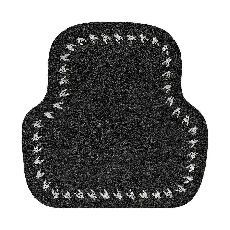 Car Foot Pvc Car Mat Cute Cartoon Cinnamon Dog Car Anti-Dirty Foot Mat Car Wire Ring Scraping Foot Mat