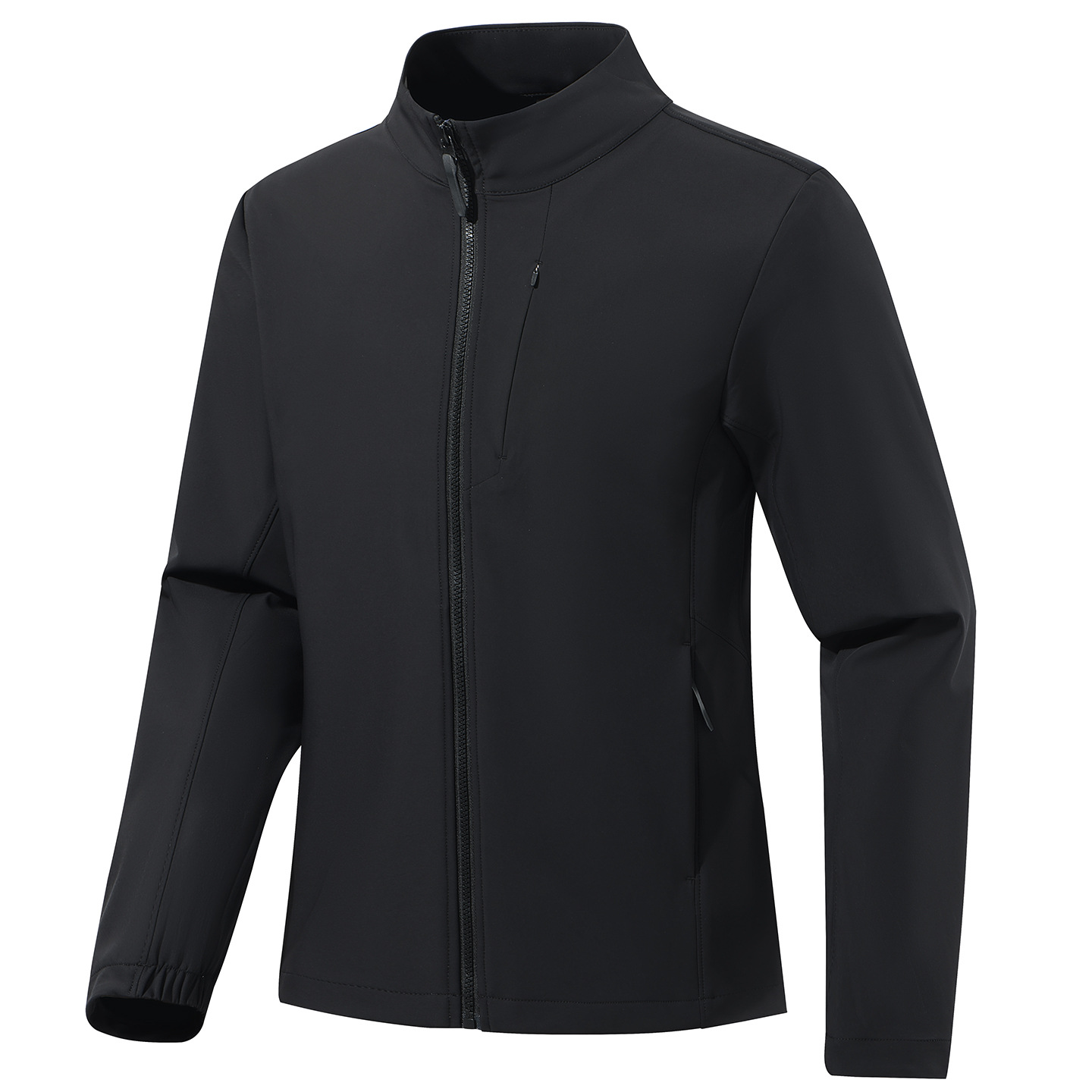 2026 New Model Bird's Softshell Windbreaker Men's Stand Collar Cardigan Jacket Windproof Waterproof Breathable Thickened Protective Coat