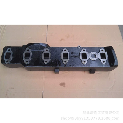 Exhaust manifold marine engine wet