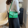 Trend handheld shoulder bag for leisure, brand face blush, one-shoulder bag, 2023, Korean style, internet celebrity