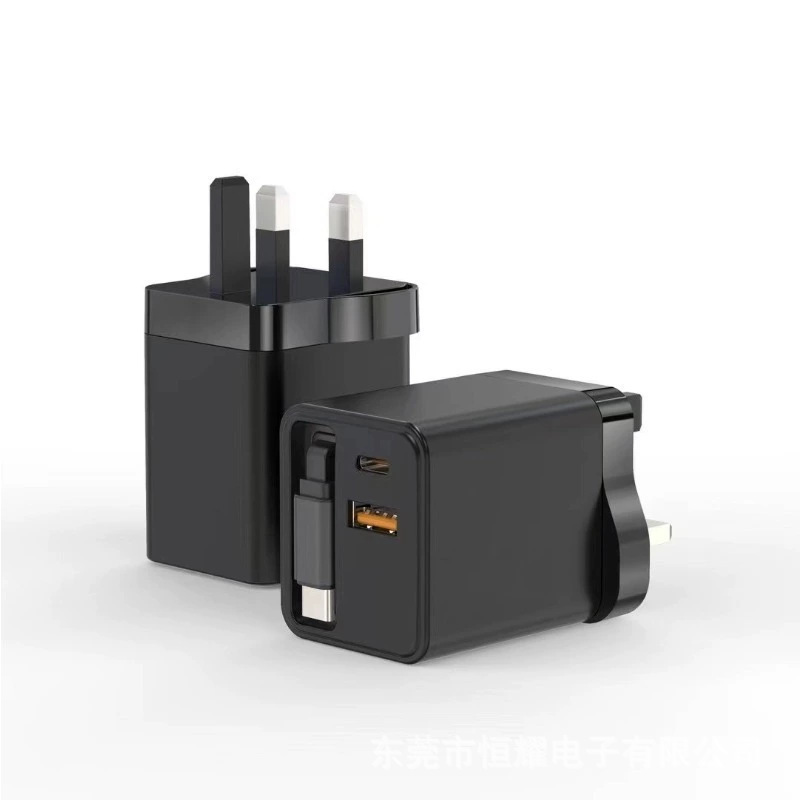 PD40W 窒化ガリウム充電器には、Apple 16 携帯電話 PD 充電に適した伸縮式ケーブル PD65W 高速充電ヘッドが付属しています|undefined