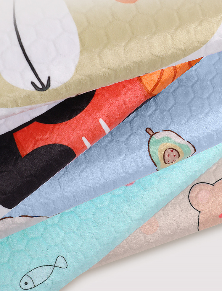 Summer Plush Gel Car Cushion Office Ice Silk Chair Cushion Cartoon Fat Cushion Gel Breathable Seat Cool Cushion