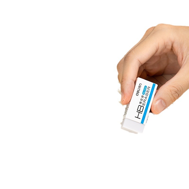 HB Clean Eraser 7531/7532 borrador estudiante de papelería Deli niños examen arte pintura