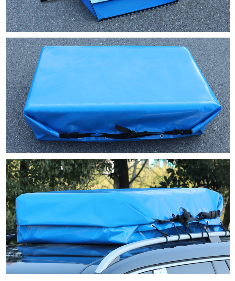Roof Luggage Bag Suv Off-Road Vehicle Universal Luggage Bag Car Storage Bag Sun-Proof and Rain-Proof Storage Roof Bag