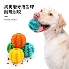 宠物玩具球狗狗漏食球解闷耐咬宠物漏食玩具球狗狗磨牙弹力宠物球