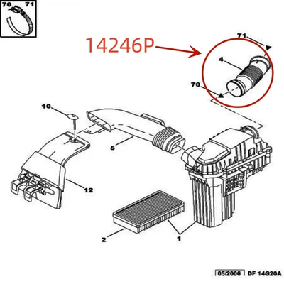 pipe 3.0L, Sorma kollektoru (Giriş)