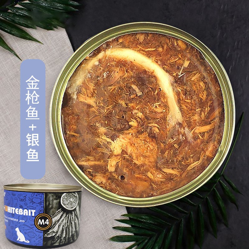 170g enlatado Miaoshuang gatos, bocadillos para gatos, alimentos húmedos para gatos adultos, gatos enlatados, bocadillos para gatos, mejillas para aumentar el peso.