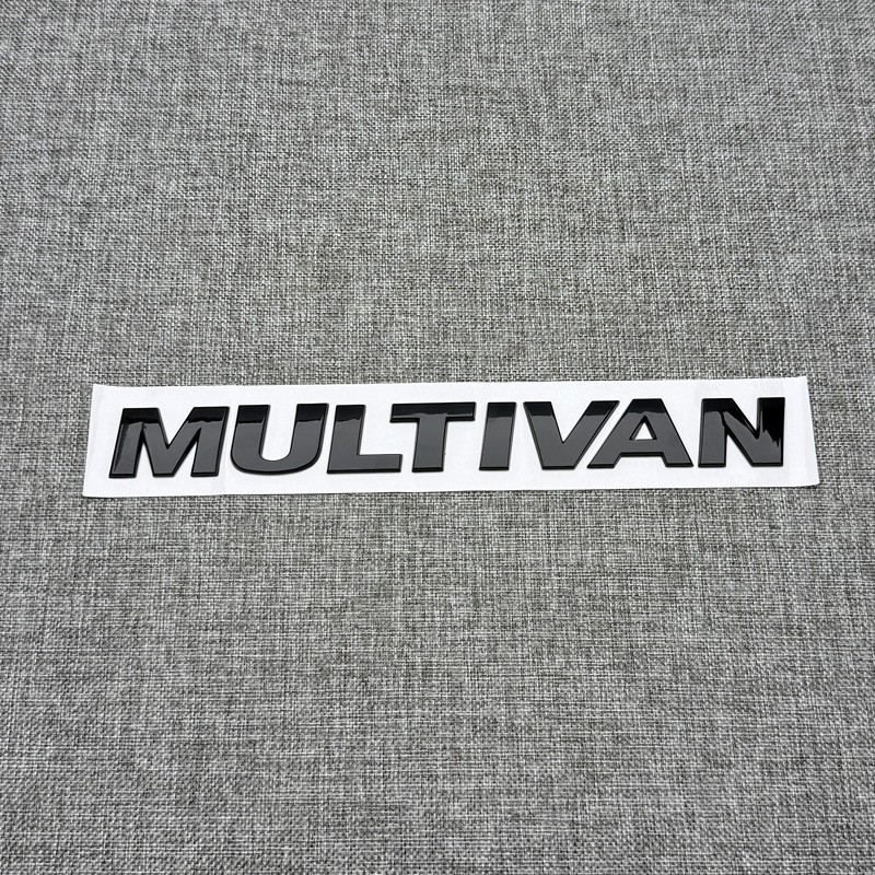 Suitable for Volkswagen Multivan 2010-2015 Kailuwei T5 Mid-Grid Tail Label Modified Black Warrior Car Logo