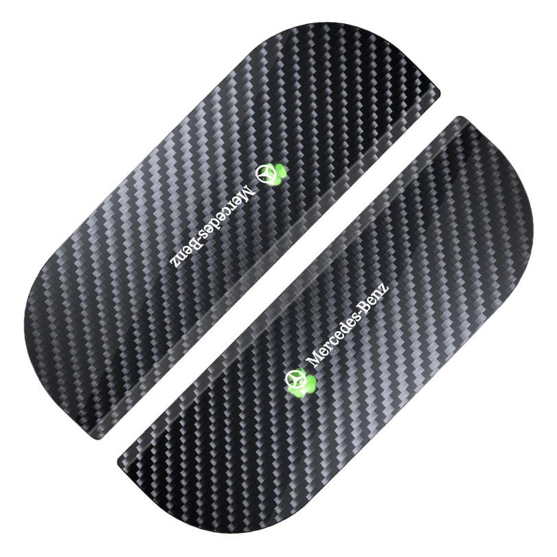 Оптовая Продажа с фабрики Автомобильное зеркало заднего вида защита от дождя бровь утолщенная текстура из углеродного волокна зеркало заднего вида защелкивающаяся бровь от дождя