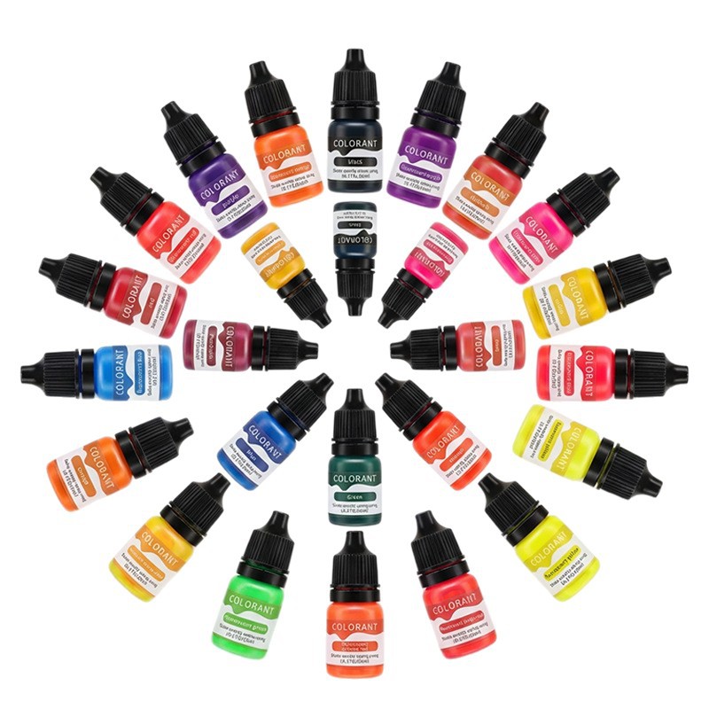 Factory direct sales of 20 color 5ml aromatherapy candle colorant, high concentration DIY handmade s