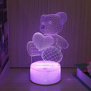 Night light bedside lamp table lamp bedroom led plug-in girly girl birthday gift feeding lamp wholesale factory