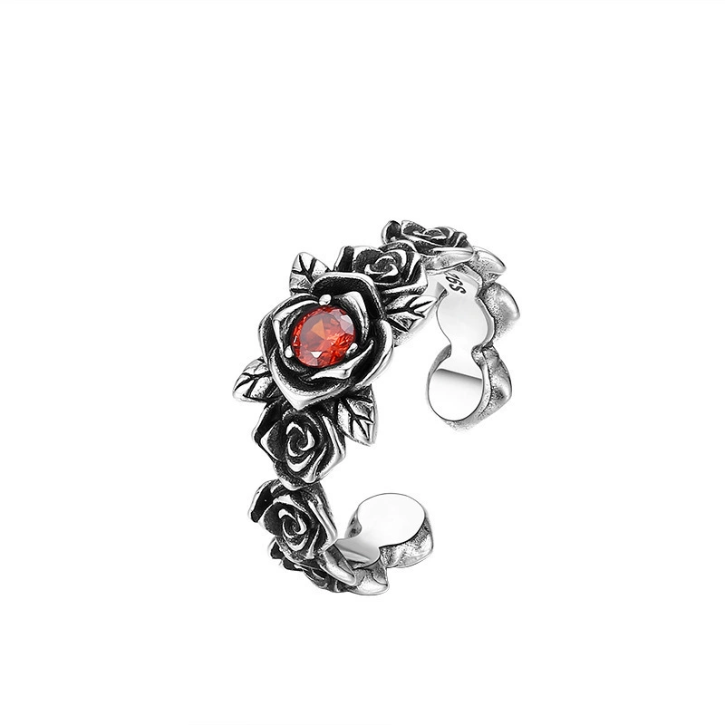 Retro small design ring, European style