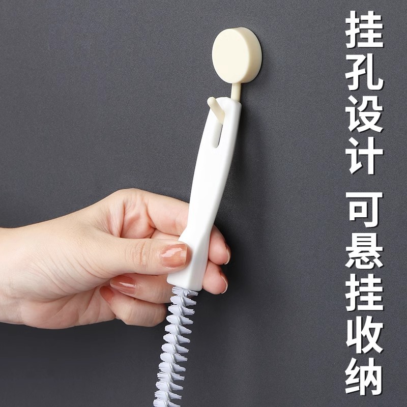 파이프 준설 주방 하수도 청소 브러시 헤어 클리너 준설 화장실 막힘 새로운 준설 스틱
