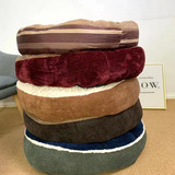 Фабрика прямые продажи круглое собачье гнездо кот гнездо гнездо net Hohodi средний большой собачье гнездо мягкое комфорт для любимой собаки кровать