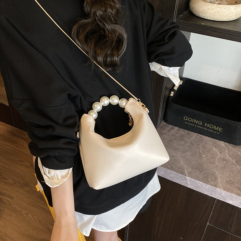 Exquisites Damen Handtaschen Modell Mit Perlen Und Schultergurt_voghion.com