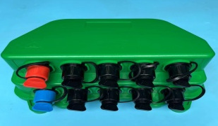 8芯10芯防水接头款绿色