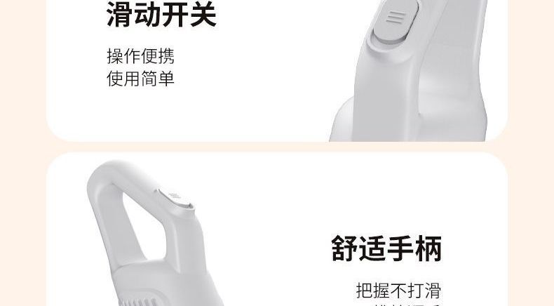 All-in-one pet vacuum cleaner, wireless, ultra-quiet, powerful, suitable for car and home use, with strong suction, new model for removing mites