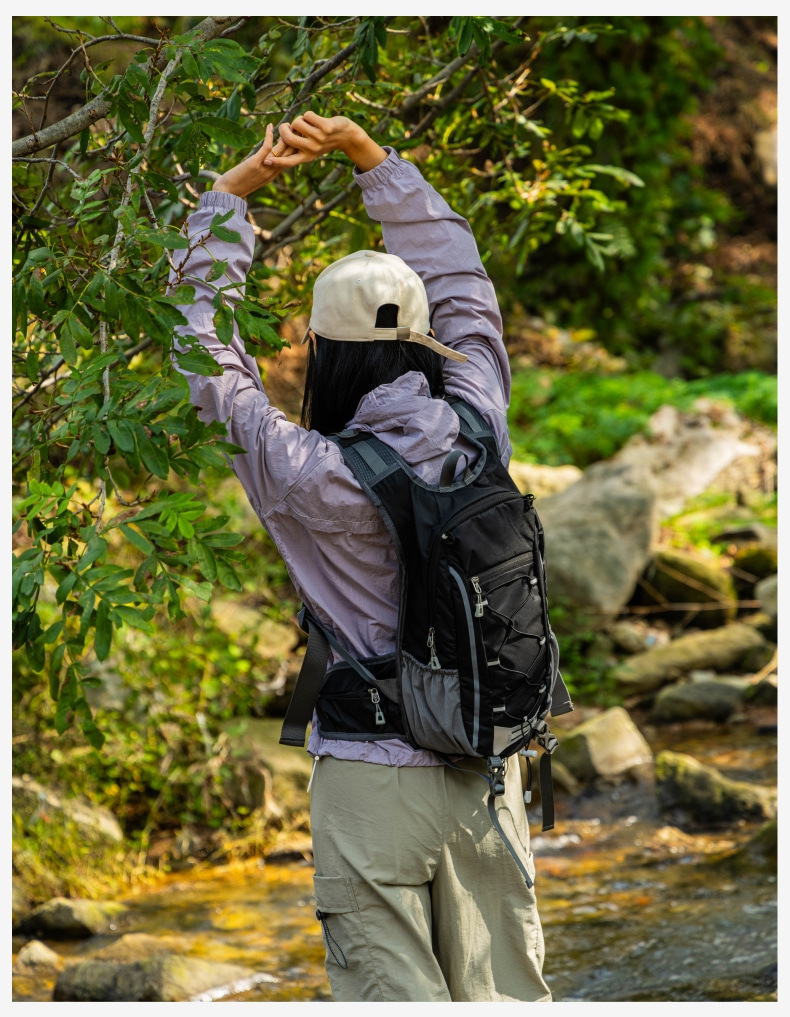 Neuer grenzüberschreitender Outdoor-Wanderrucksack Unisex großvolumig multifunktional wasserdicht Reise-Trekking-Weste Rucksack Rucksack