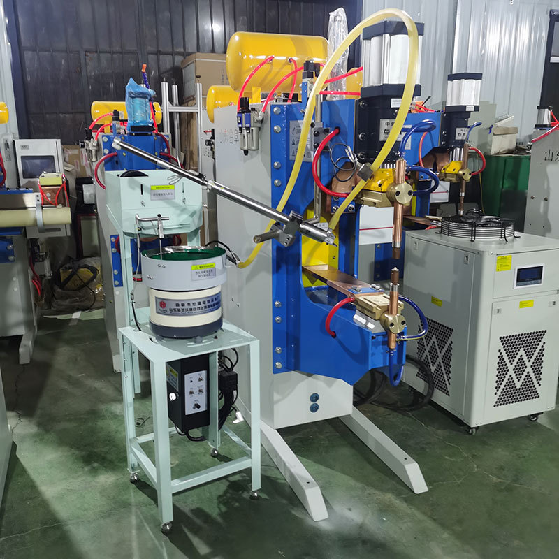 定制自动送料螺母凸焊机M8、M10中频逆变点焊机 焊接设备厂直营