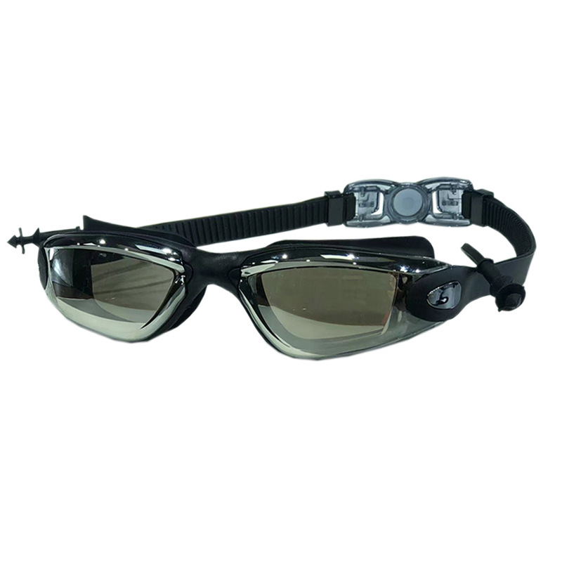 waterproof silicone swimming goggles for adults anti-fog for men and…