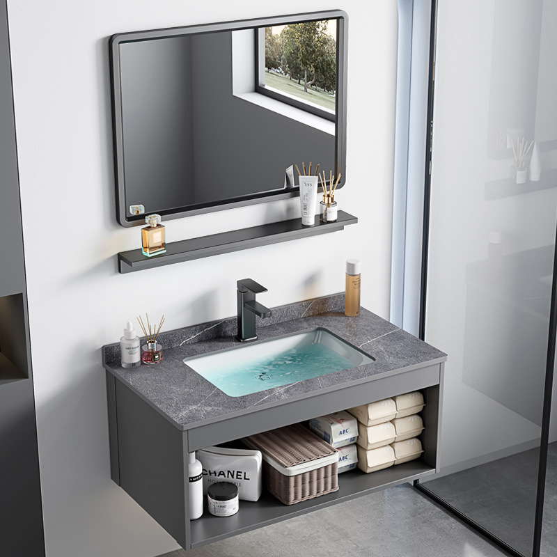 casa de alquiler tipo pared lavabo gabinete combinación lavabo cerámico integral lavabo