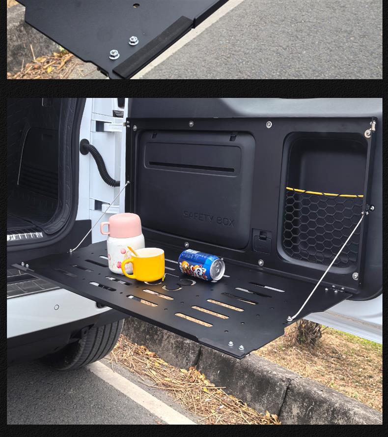 Suitable for Icar V23 Tailgate Storage Rack, Trunk Storage Rack Frame, Foldable Table Board, Expansion Luggage Box