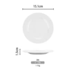6 -inch flat plate
