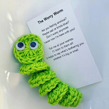 亚马逊新品Worry Worms Gift 担心蠕虫礼物针织毛绒创意礼品套装