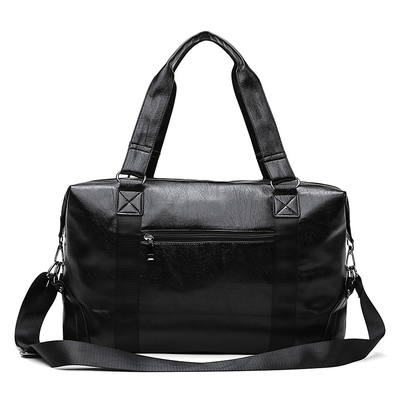 Transfronterizo nuevo estilo 2022 ocio de cuero suave bolsa de viaje de viaje bolsa de equipaje de almacenamiento de un solo hombro de gran capacidad bolsa de gimnasio al por mayor