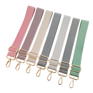 New 3.8cm candy-colored shoulder strap bag accessories Decorative strap adjustable crossbody replacement long strap cross-border