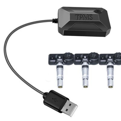 Tire pressure monitoring system — display RV tire pressure sensor