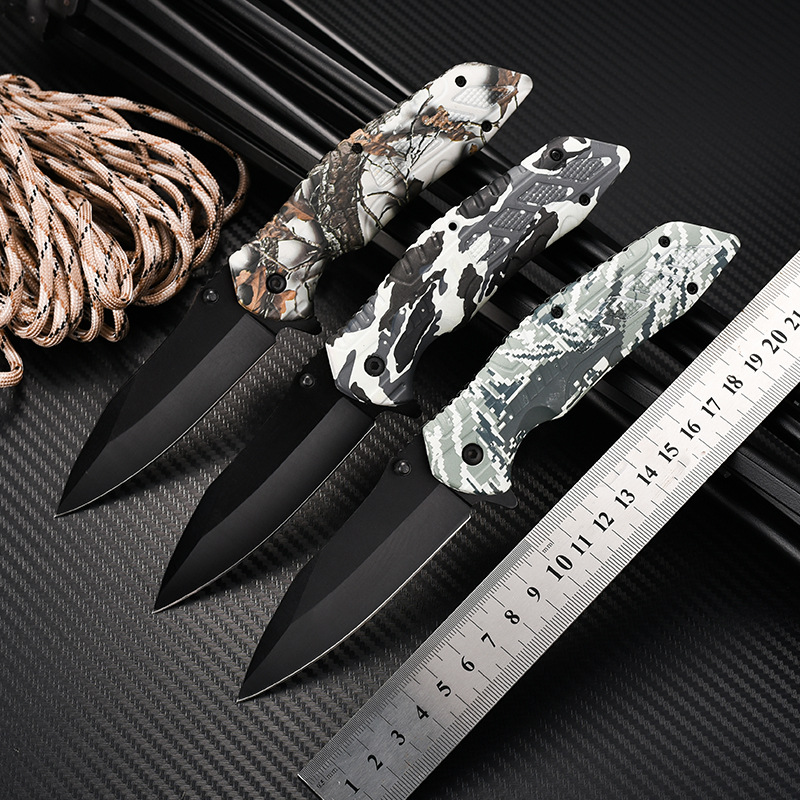 厂家供应折叠刀随身户外刀具野营求生高硬度多功能水果小刀