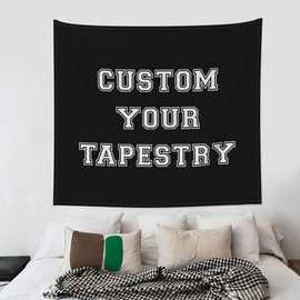 跨境挂毯波西米亚上传图片标志定制壁挂毯客厅挂墙背景装饰卧室